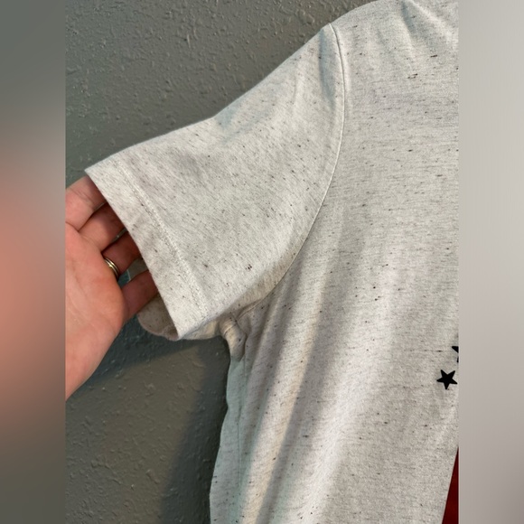 Dreamer Top T-Shirt Woman’s Size M Cream Boho Skull Graphic Tee Western Trendy - Picture 7 of 15